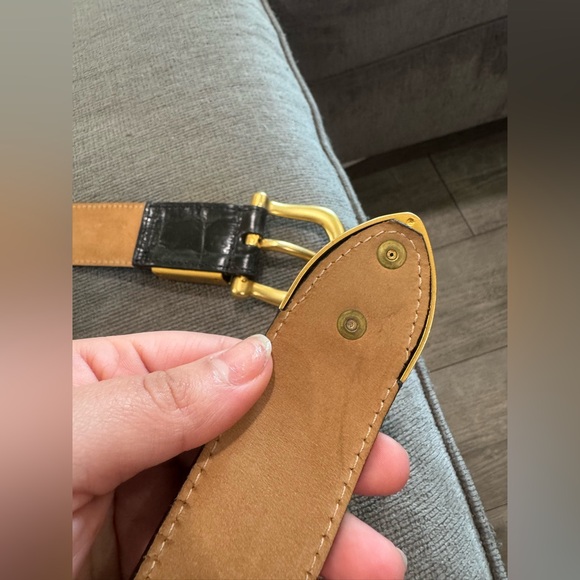 Streets Ahead Black and Gold Horse Belt - Picture 8 of 16